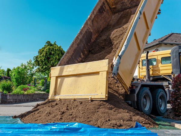 Landscaping Soil Delivery in Rogers