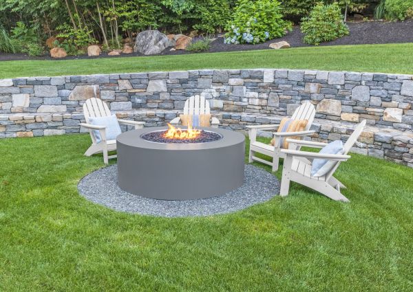 Fire Pit Landscaping in Rogers