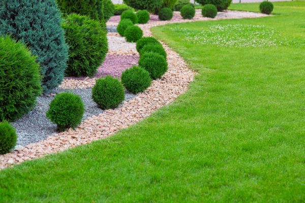 Edging Stones Installation in Rogers