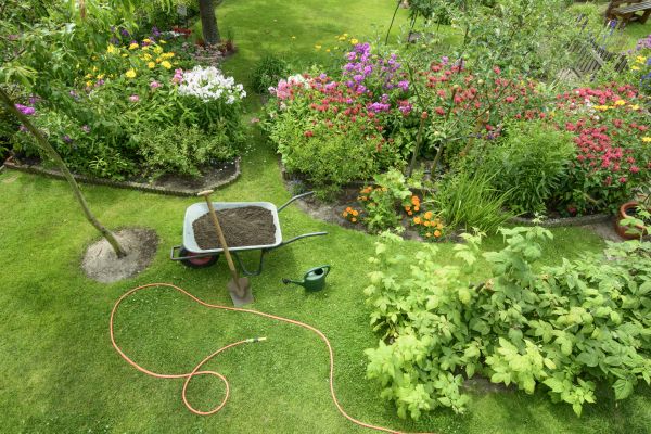Flower Bed Construction in Rogers
