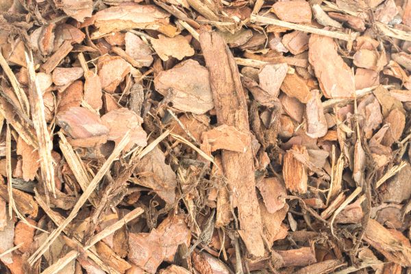 Bark Mulch Installation in Rogers