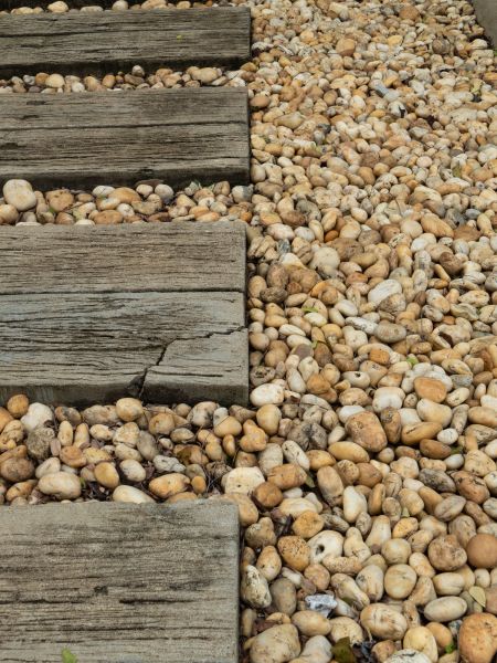 Pea Rock Installation in Rogers