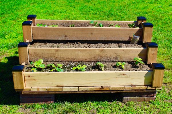 Raised Garden Bed Installation in Rogers
