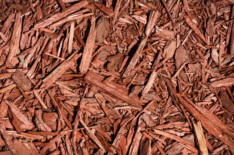 Cedar Mulch Spreading